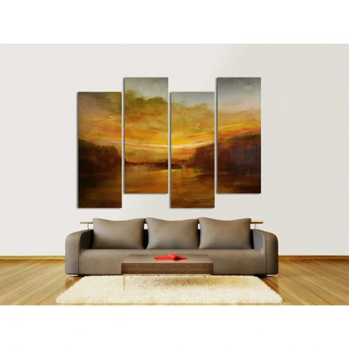 تابلو نقاشی کلاسیک 4 تکه