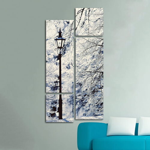 تابلو زمستان چند تکه