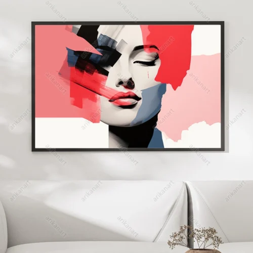 تابلو چهره مدرن
