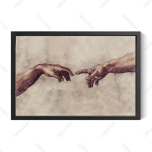 تابلو دکوراتیو طرح آفرینش