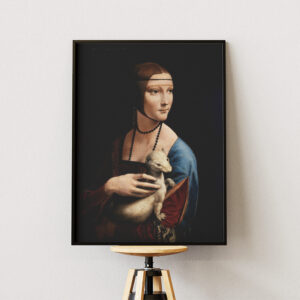 تابلو بانویی با قاقم اثر لئوناردو داوینچی
