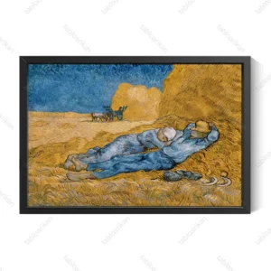 تابلو نقاشی The Siesta اثر ونسان ونگوگتابلو نقاشی The Siesta اثر ونسان ونگوگ
