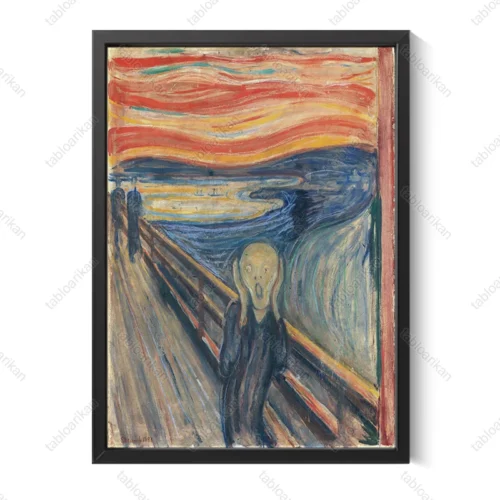 تابلو نقاشی جیغ اثر ادوارد مونک