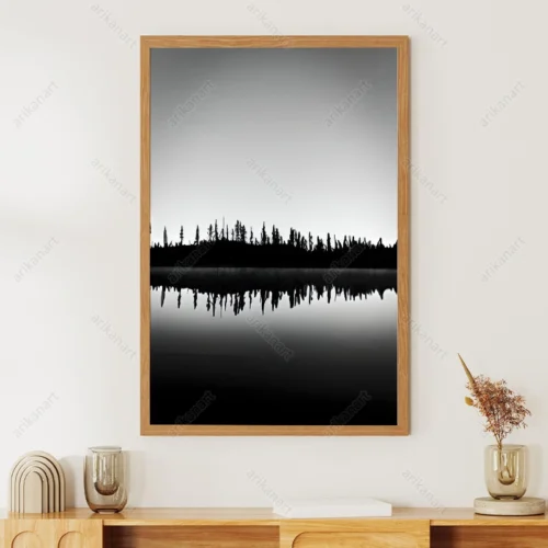 تابلو منظره ساده