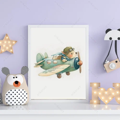 تابلو اتاق کودک پسرانه