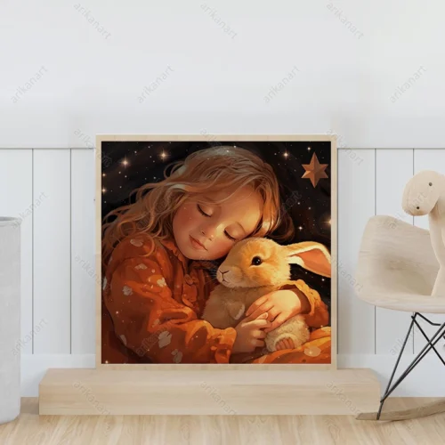 تابلو اتاق کودک دخترانه