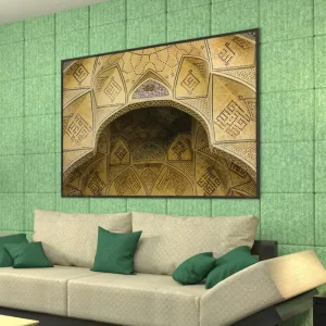 تابلو تاریخی مسجد جامع بزرگ اصفهان