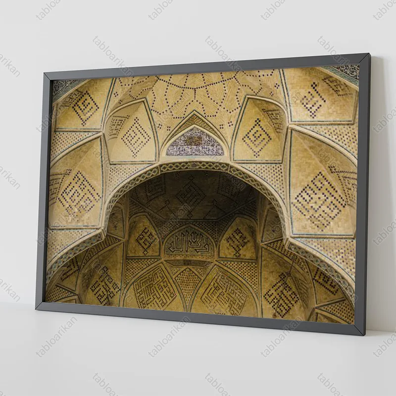 تابلو تاریخی مسجد جامع بزرگ اصفهان HS1001
