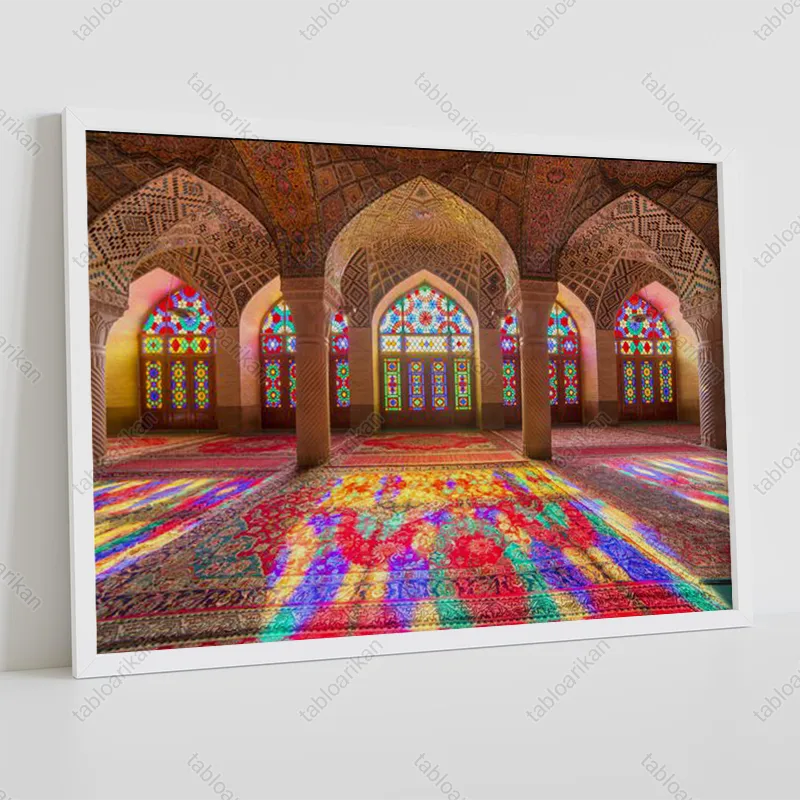 تابلو دکوراتیو طرح مسجد نصیرالملک کد HS1010