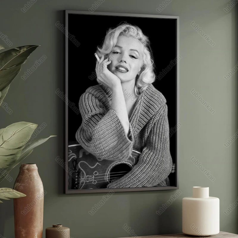 تابلو دکوراتیو مرلین مونرو MM1001