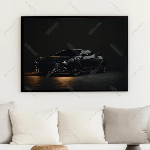 تابلو ماشین مشکی