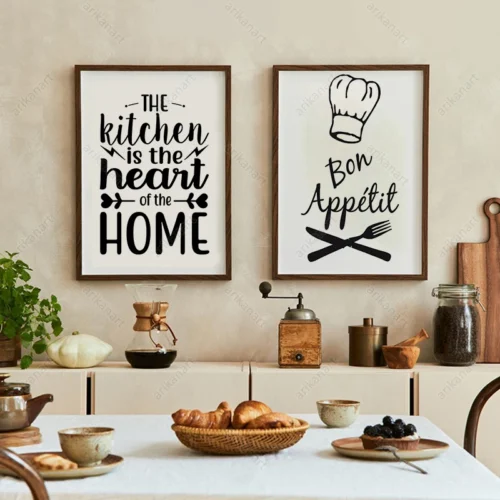 تابلو آشپزخانه چند تکه