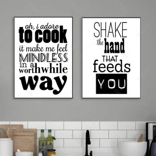 تابلو دیواری آشپزخانه