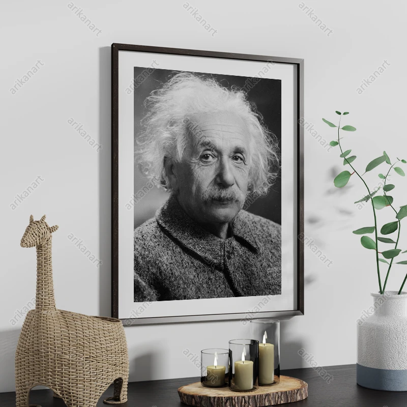 تابلو عکس اینشتین