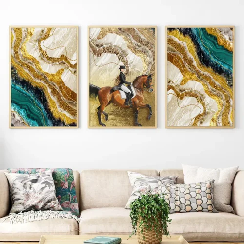 RKNG1028 تابلو تزئینی سه تکه کد