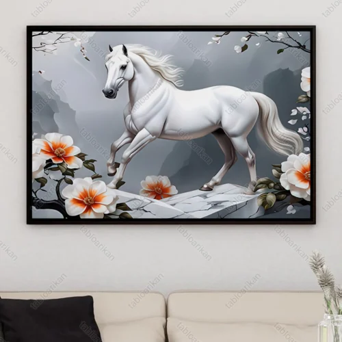 تابلو دکوری اسب