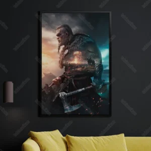 تابلو گیمینگ بازی Assassins Creed Valhalla