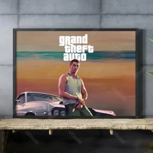 تابلو گیمینگ بازی GTA