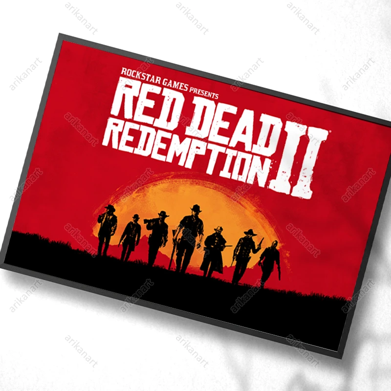 تابلو گیمینگ Red Dead 2