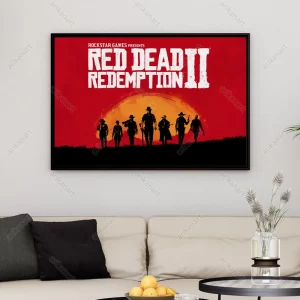 تابلو گیمینگ Red Dead 2