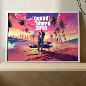 تابلو گیمینگ GTA