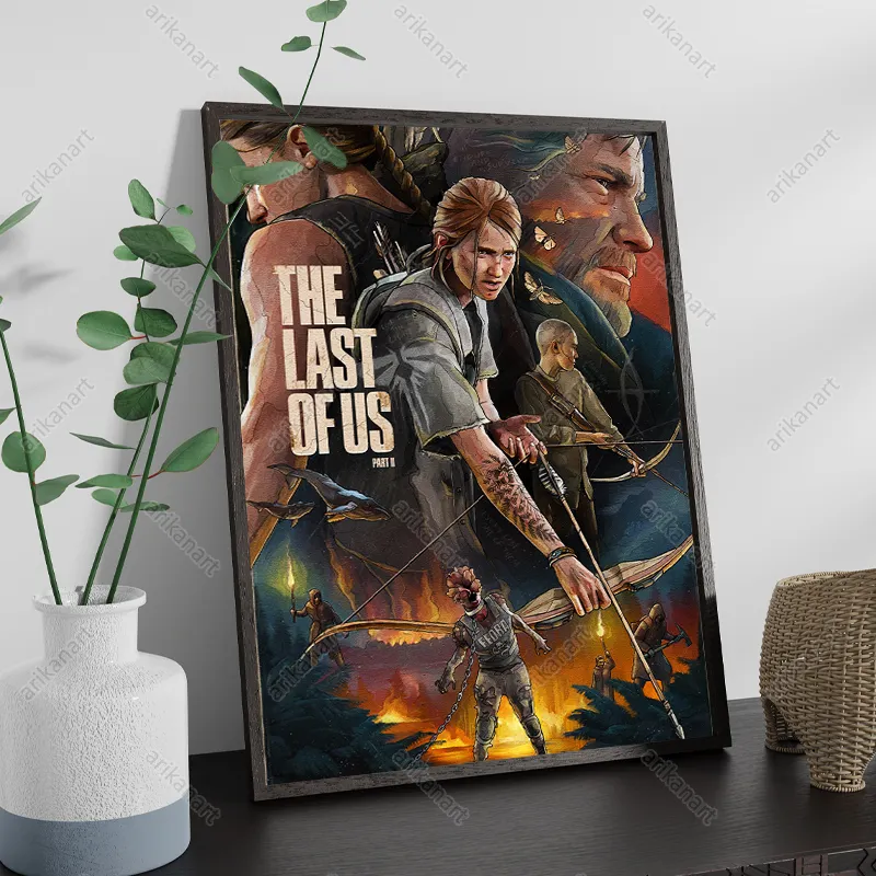 تابلو گیمینگ Last of Us