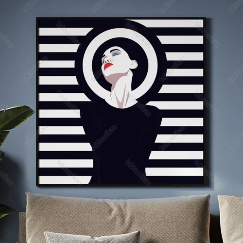 تابلو دکوراتیو مدرن کد RKN1543