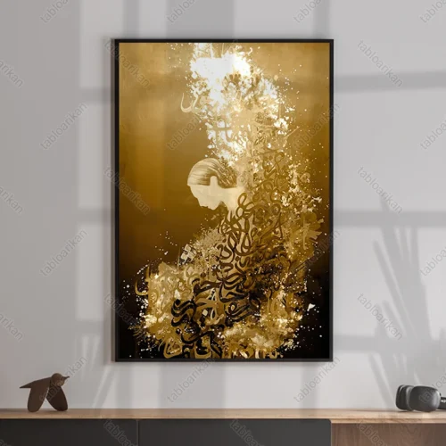 تابلو نقاشی خط مدرن