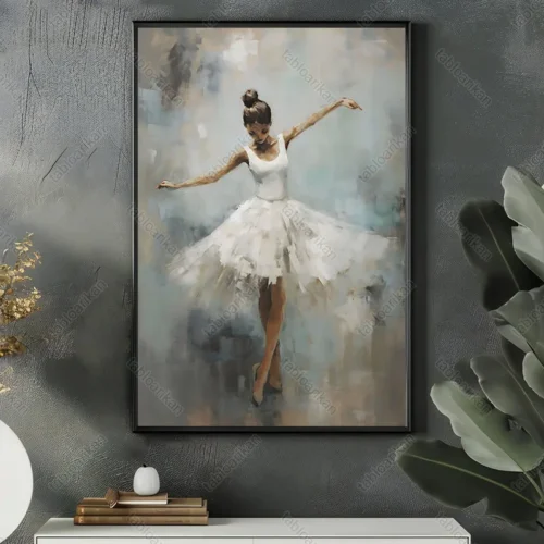 تابلو نقاشی رقص باله