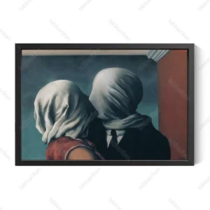 تابلو نقاشی عشاق اثر رنه ماگریت